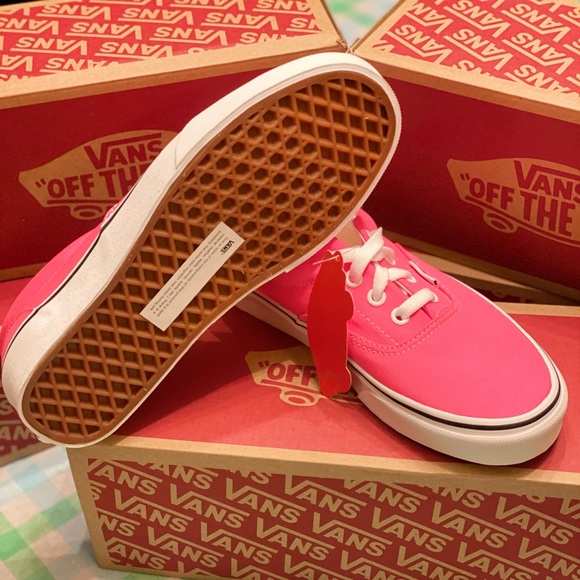 New Vans ERA (Neon) Knockout Pnk/Tr Wht - Picture 5 of 8